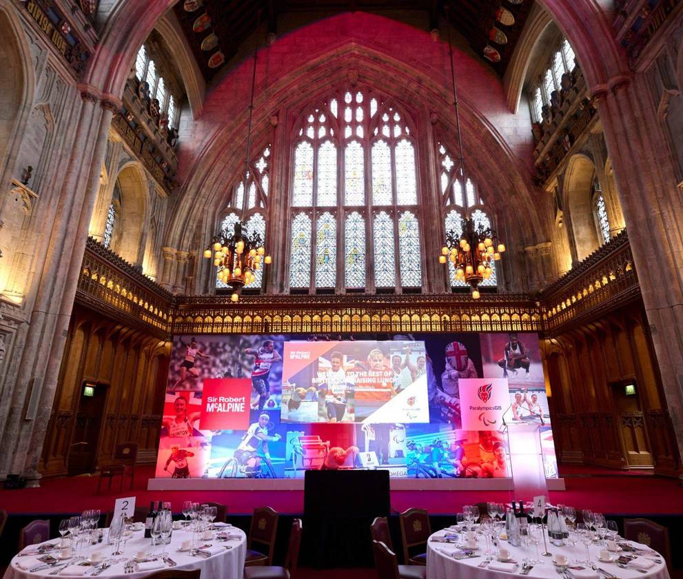 Stage at the Best of British event