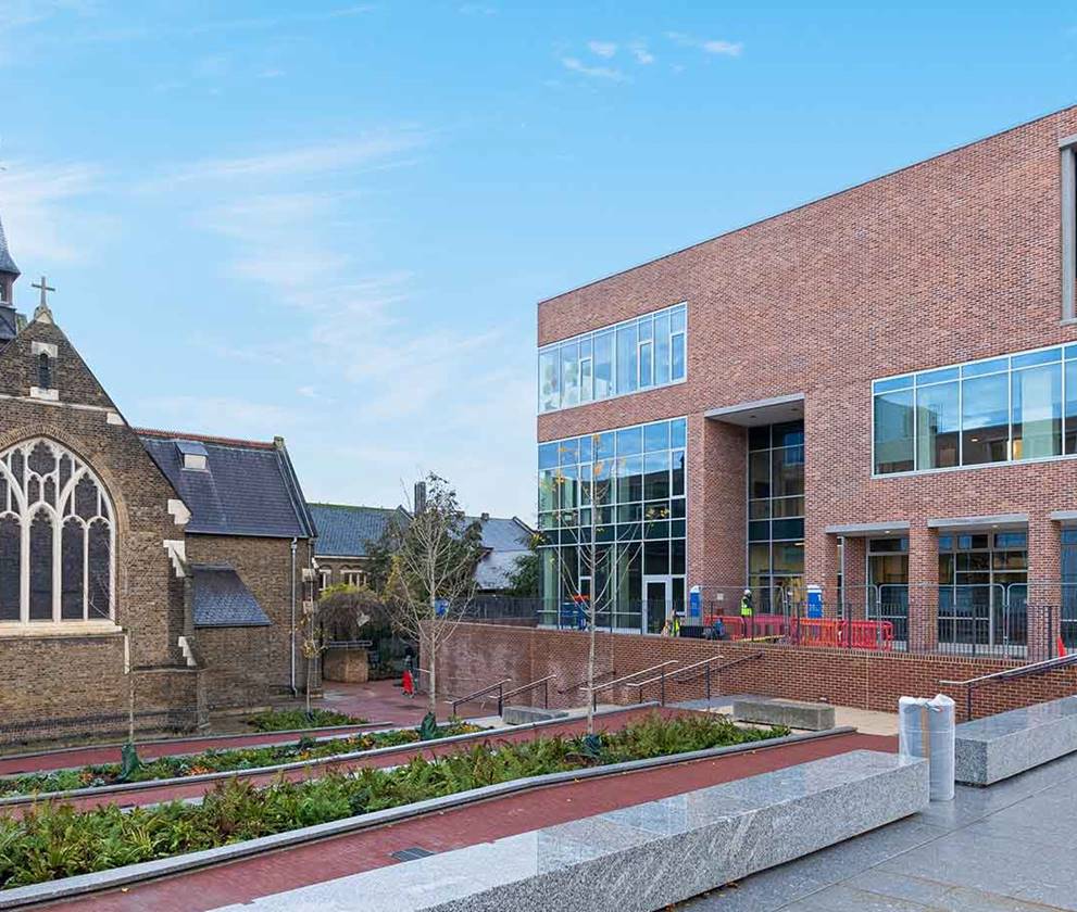 Trinity building at Springfield University Hospital