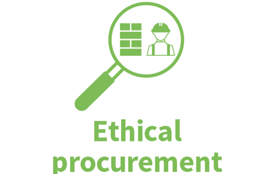 Ethical procurement icon