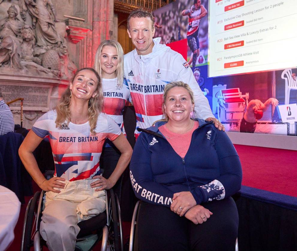 ParalympicGB Athletes attending Best of British lunch